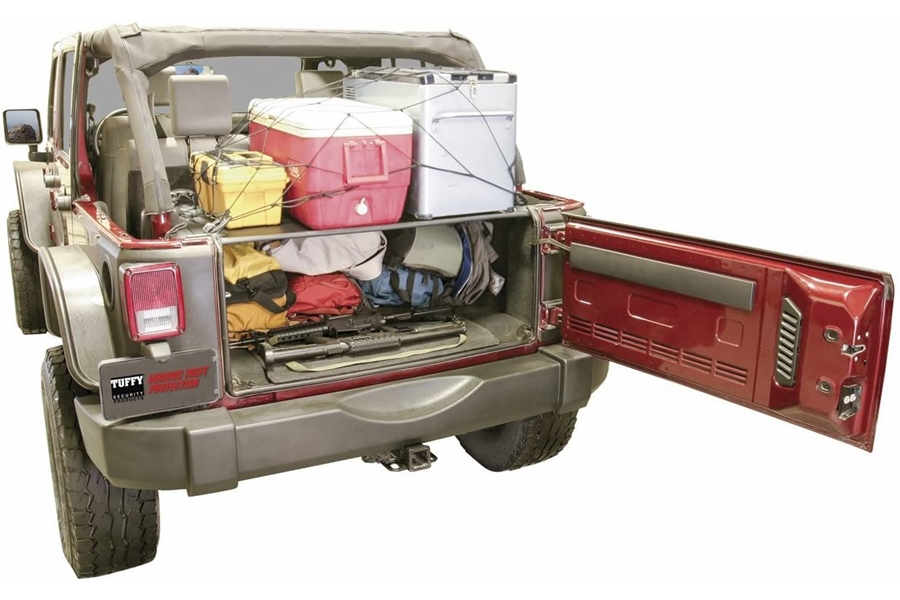 Tuffy Security Tailgate Enclosure, Black - JK 4dr 07-10