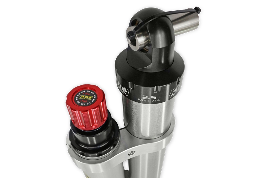 ADS Direct Fit 2.5in Adjustable Piggyback Front Race Shocks, Pair (3-4in Lift) - JT/JL