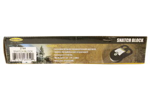 Smittybilt Snatch Block Black 17,600lbs