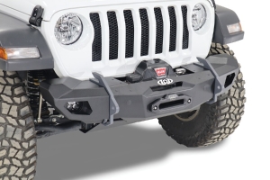 LOD Offroad Black Ops Shorty Winch Front Bumper (Bare Steel)  - JK/JL/JT