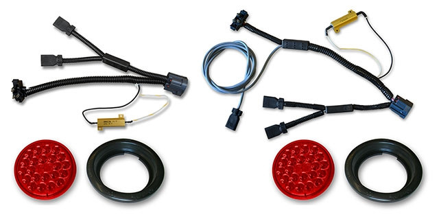 Poison Spyder LED Tail Lights w/Harness Kit - JK