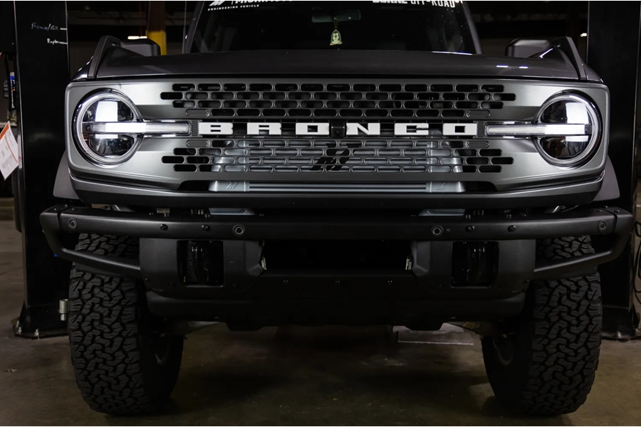 Mishimoto High Mount Intercooler Kit - Black - Bronco 2021+ 2.3L