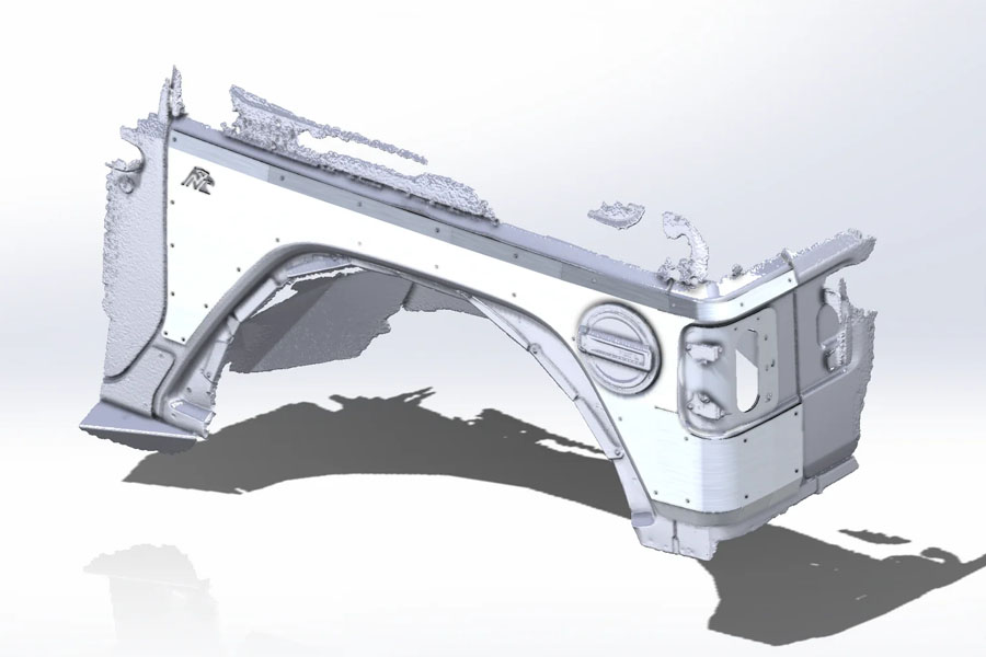 Next Venture Motorsports Rear Steel Corner Armor - Bare - JL 2DR