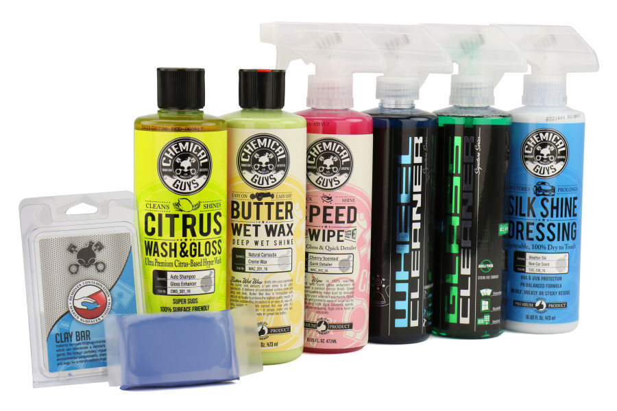 Chemical Guys Starter Car Care Kit, HOL124