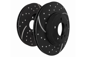 EBC Brakes 3GD Series Slotted and Dimpled Rear Rotors - JK