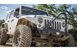 Crawltek Pyro Stubby Front Winch Bumper - JK