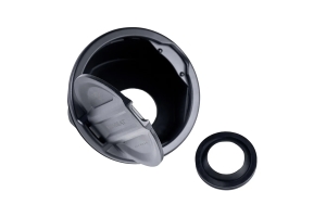Combat Off Road Fuel Door Cover - Black Satin - JL