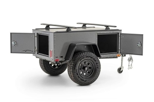 FreeSpirit Recreation Overlander Trailer w/ Rhino Vortex 65 Kit - Grey