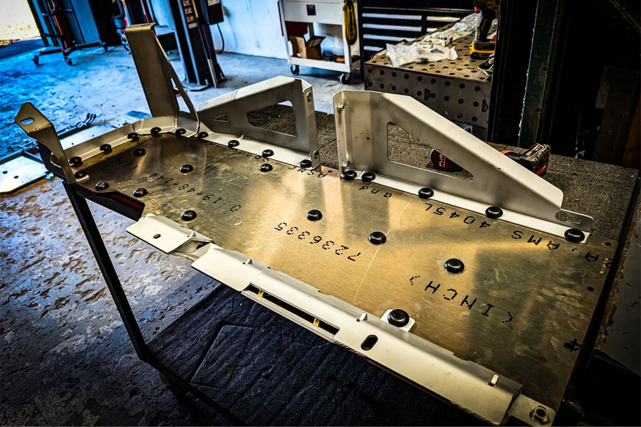 Next Venture Motorsports 7000-Series Aluminum Belly Skid w/ Stamped Steel Oil Pan - JL 392