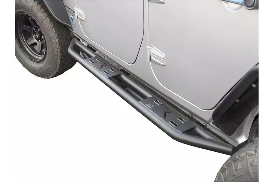 Rampage TrailCrawler Rock Slider Steps, Black - JL 4Dr