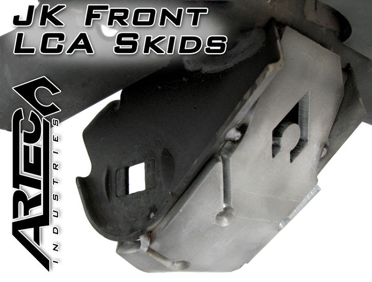 Artec Industries Front Lower Control Arm Skids - JK