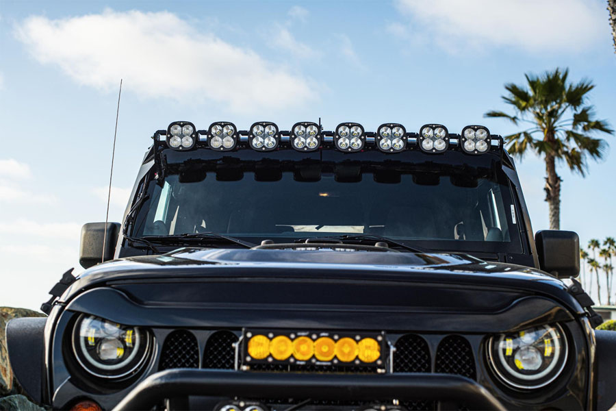 Baja Designs XL Pro Linkable Roof Mount Light Kit - JK