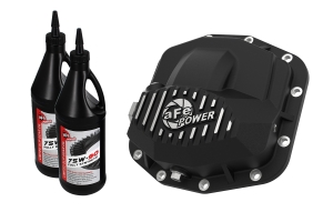 aFe Power Pro Series Front Differential Cover Black w/Oil, Black - JL / JT 