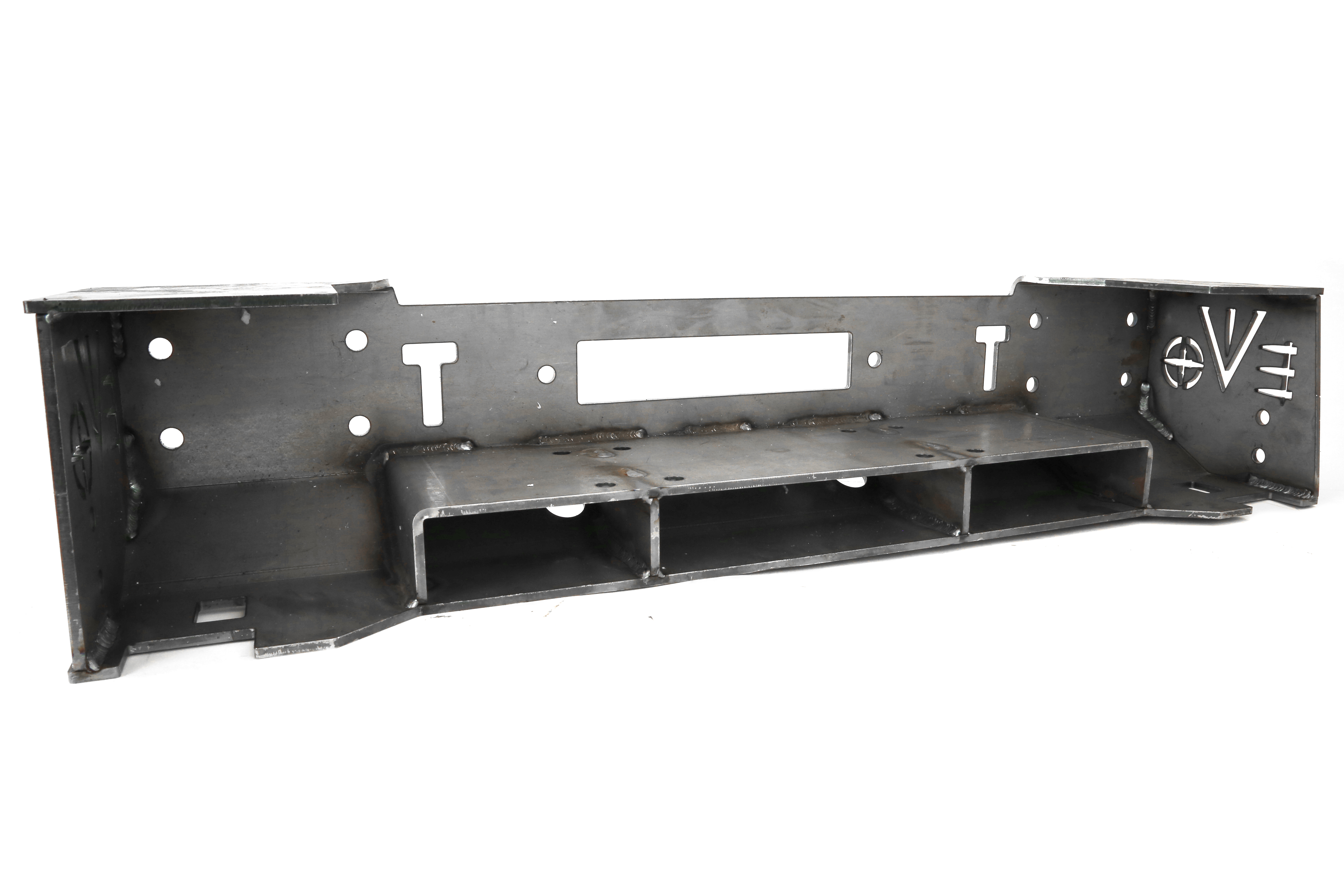 EVO Manufacturing Quarter Pounder Front Bumper Bare - JK
