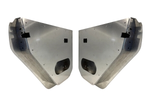 Motobilt Aluminum Rear Half Doors - Bare - JT/JL