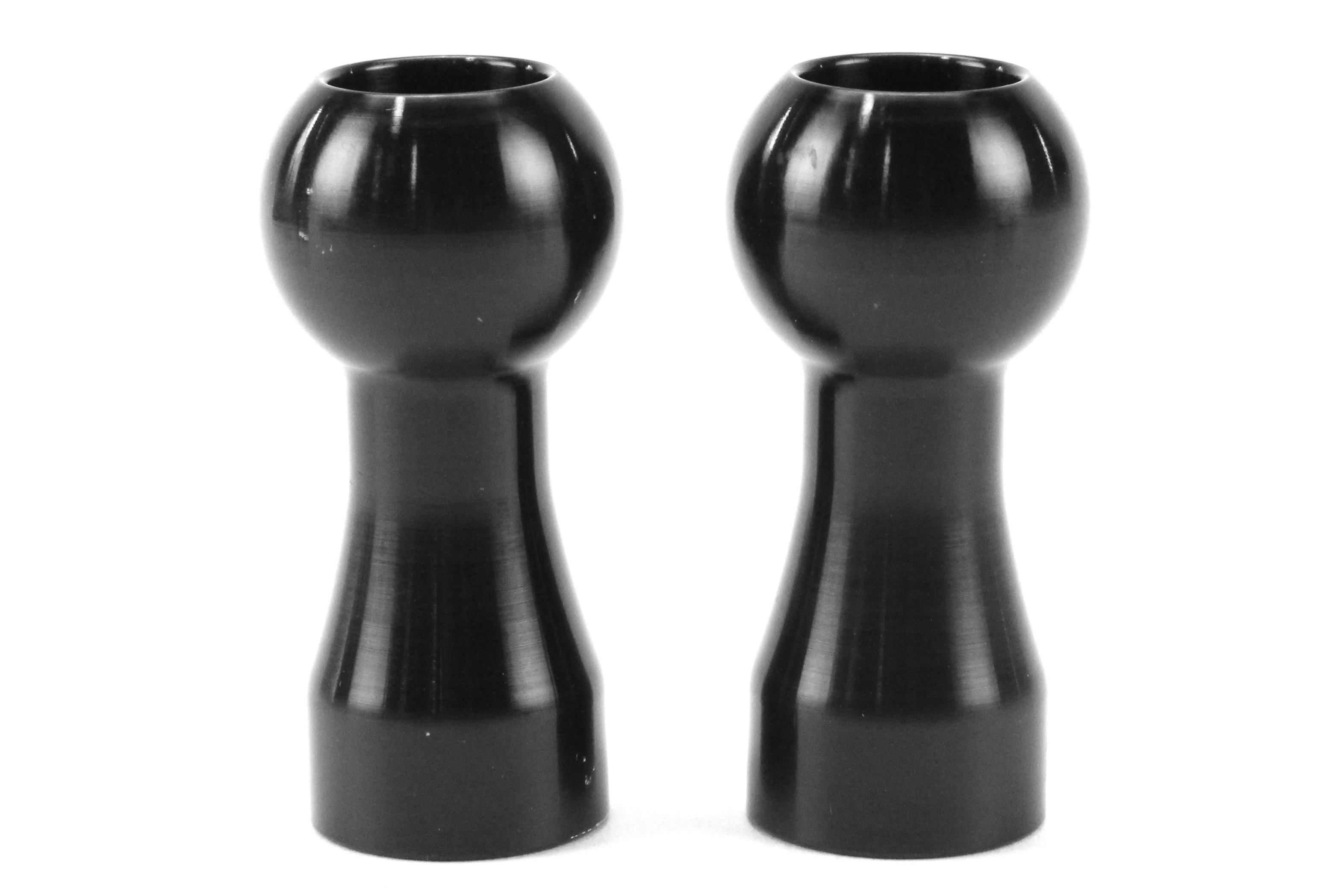 Carolina Metal Masters Billet Knuckle Grab Handles Front Black - JK