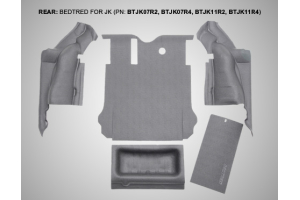 Bedrug Bedtred Cargo Floor Kit  - JK 2dr 2007-10
