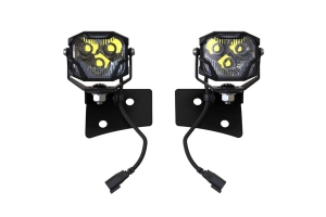 Morimoto 4Banger NCS LED A-Pillar  Kit - White Combo  - JK 