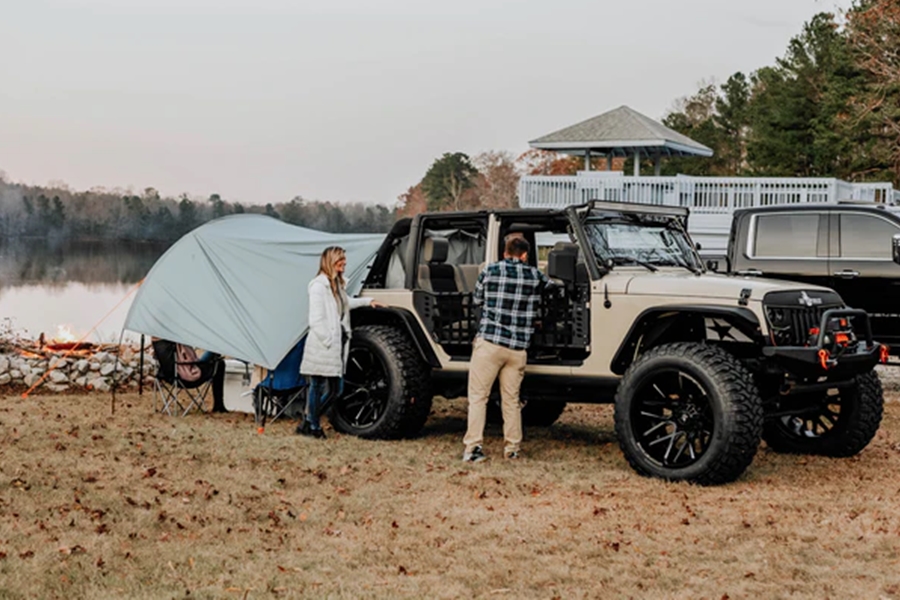 Trail Gear Oasis 2in1 Trail Cover and Tailgate Shade - JL/JK
