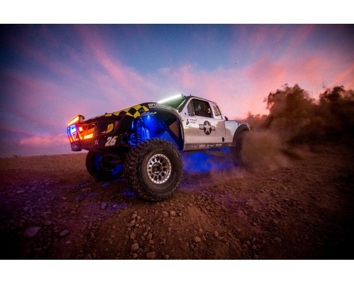 Rigid Industries A-Series Rock Light Kit 4 Blue Light