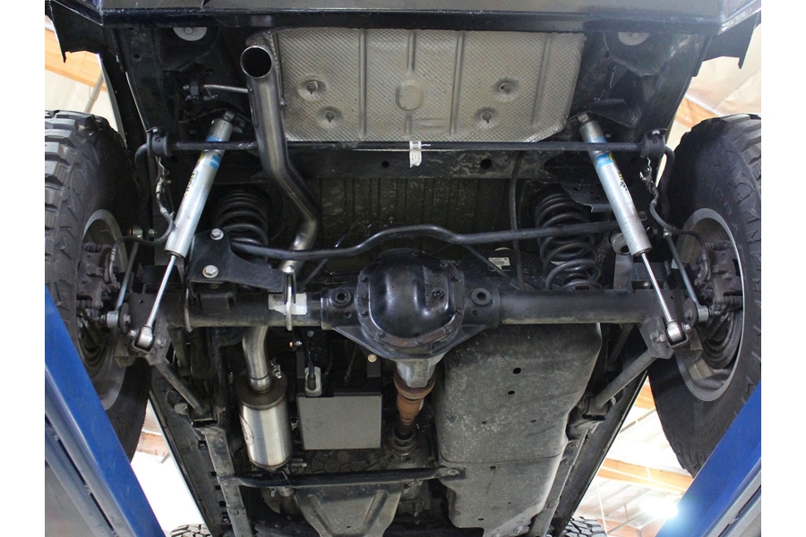 AFE Power Mach Force-XP 2.5in Cat-Back Exhaust System w/ 14in Muffler - JK