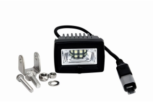 KC HiLiTES 2in C-Series C2 LED Light, Single - Flood Beam 