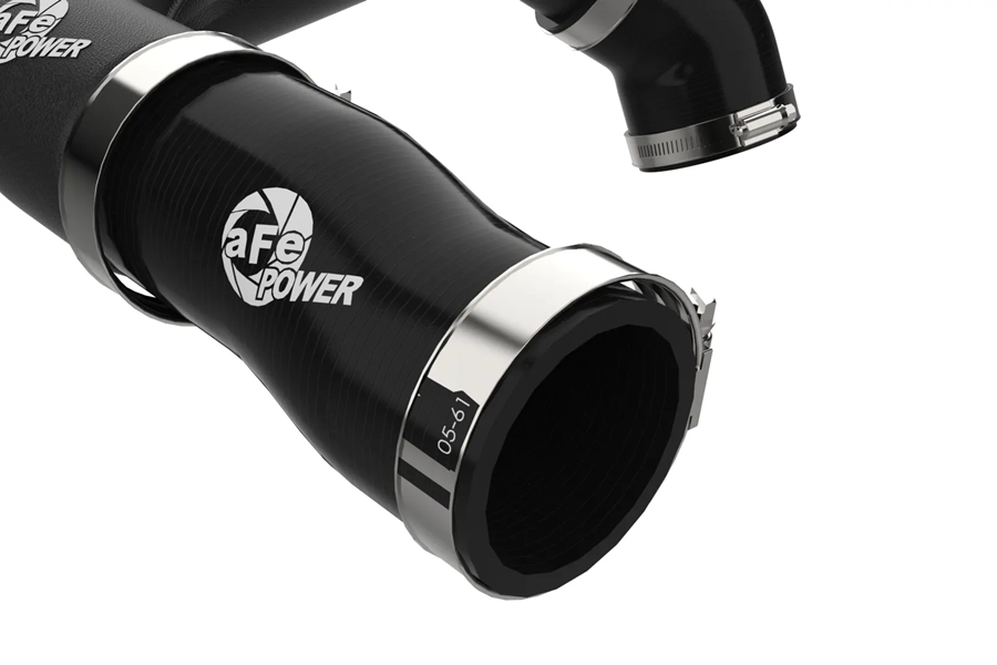aFe Power BladeRunner 2.5in Aluminum Hot Charge Pipe - Black - JL 2024-25 2.0L