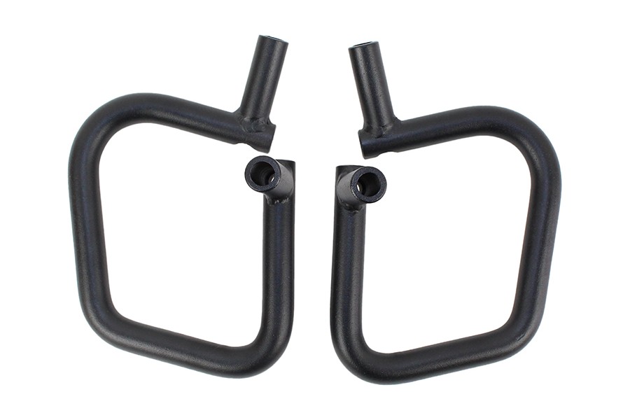 Fishbone Offroad Grab Handles Front & Rear -  Black - JK 4DR