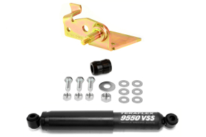 JKS Steering Stabilizer Mount Relocator and Teraflex Stabilizer Kit - JK