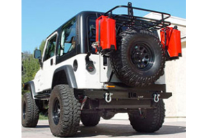 LOD Xpedition Series Bumper w/Tire Carrier Rear - LJ/TJ