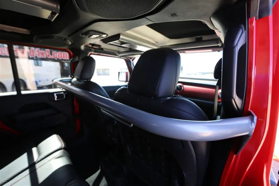 Rock Hard 4x4 Front Seat Harness Bar - JT/JL 4DR