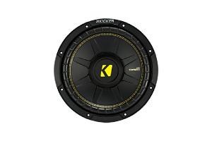 Kicker 10in CompC Subwoofer - 4 Ohm, Single Voice Coil