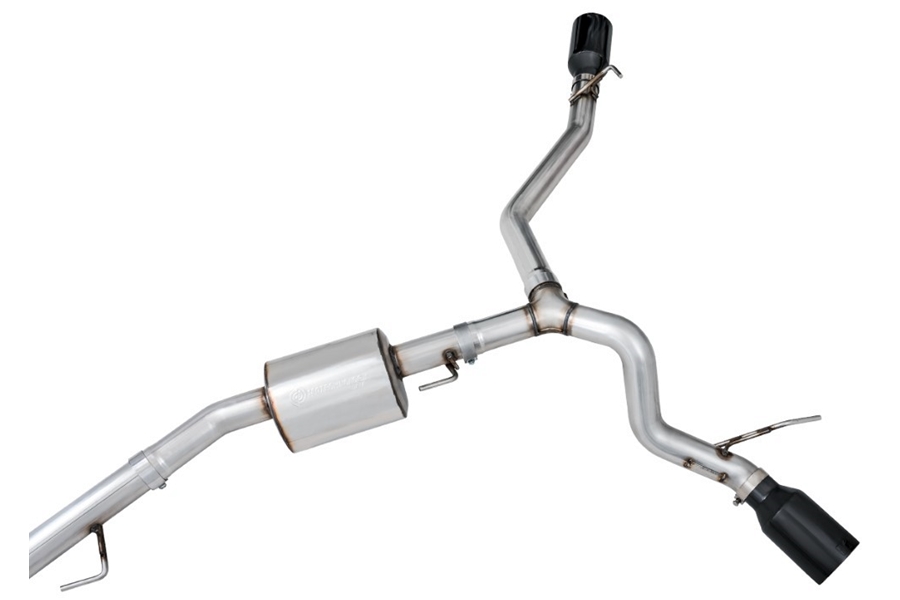 AWE Tread Edition Cat-Back Dual Exhaust - Diamond Black Tips - JT 3.6L
