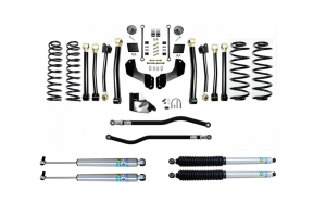 Evo Manufacturing 4.5in Enforcer Overland Stage 4 PLUS Lift Kit w/ Bilstein Shocks - JL