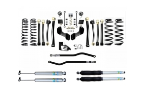 Evo Manufacturing 4.5in Enforcer Overland Stage 4 PLUS Lift Kit w/ Bilstein Shocks - JL 4Dr