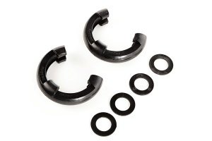 Rugged Ridge D-Shackle Isolator 3/4 Inch Kit, Black Pair