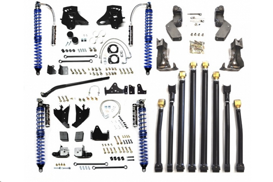EVO Manufacturing High Clearance Pro Suspension Coilover Kit, Black  ( Part Number: 202B)