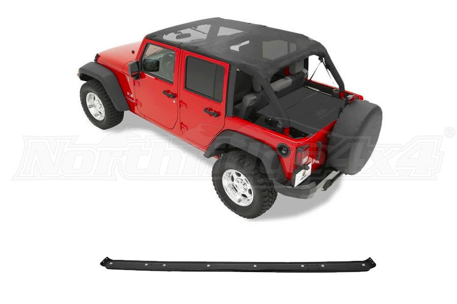 Bestop Bikini Top With Header Channel - Jeep Rubicon 2007-2018 |  INITOPHEADERPKG|Northridge4x4