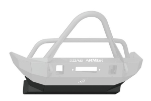 Road Armor Stealth Mid Width Front Skid Plate  -  Texture Black - JT/JL 