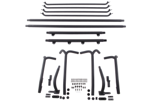 Jeep Jk 4dr Smittybilt Src Roof Rack Kit Black Jeep Unlimited Rubicon 2007 2018 76717 Northridge4x4