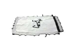 Mopar Sun Bonnet - Black Solid Vinyl - JL 4Dr 
