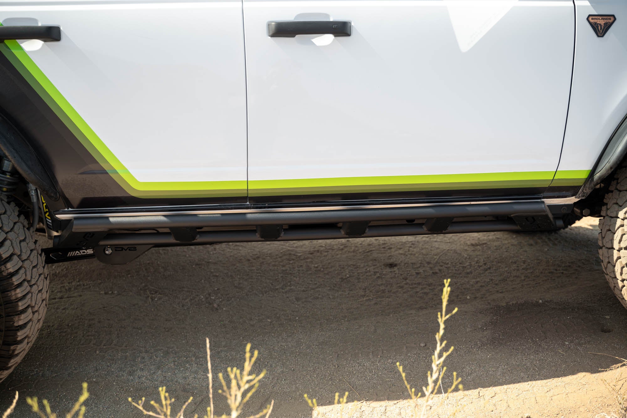 DV8 Offroad FS-15 4-Door Rock Sliders V2 - Bronco 2021+ 4dr
