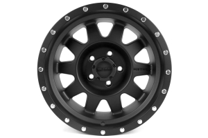 Method Race Wheels Standard Series Wheel 17x9 5x5 12mm Offset Matte Black - JT/JL/JK