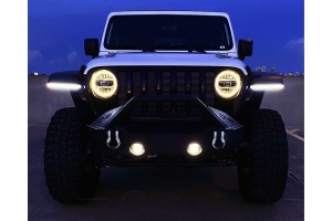 Quake LED Slim DRL Fender Chop Kit w/ RGB - JT/JL Rubicon Only