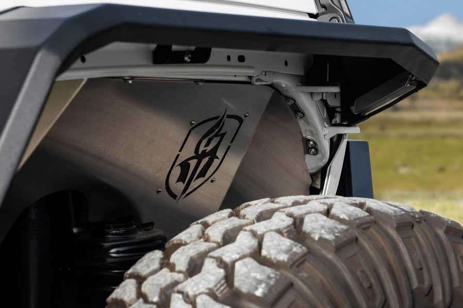 Road Armor Stealth Front Fender Liner - Raw - JT/JL