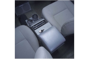 Tuffy Security Deluxe Stereo Center Console - 8in Wide, Charcoal - YJ/SJ/CJ