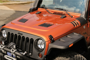 Rugged Ridge Vented Hood - JK