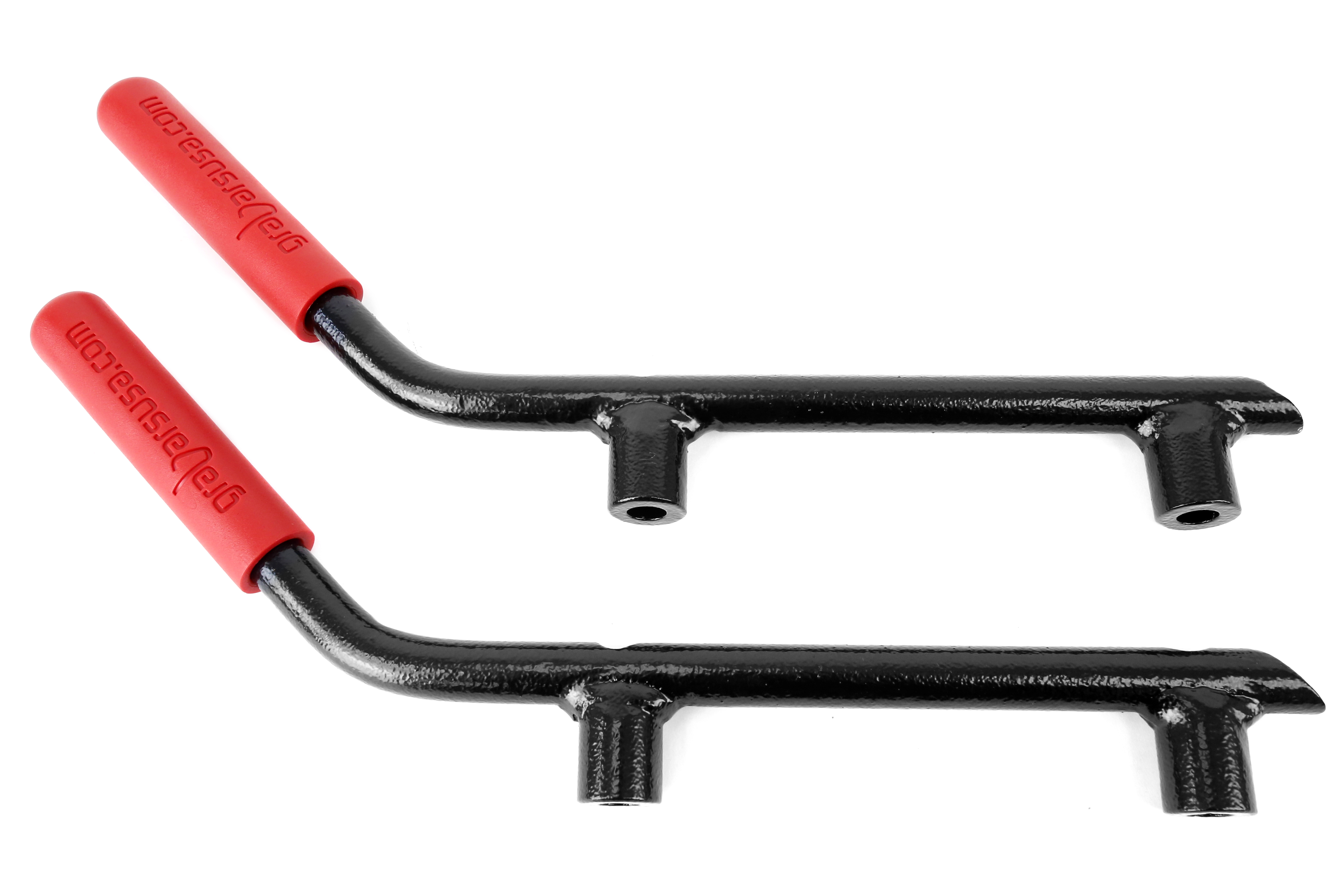 WD Automotive Front and Rear Grabars Red - JK 4dr