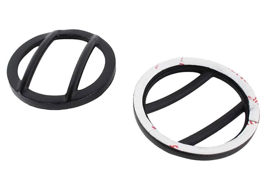 Kentrol Black Side Marker Covers Pair - Black Powder Coat - JK