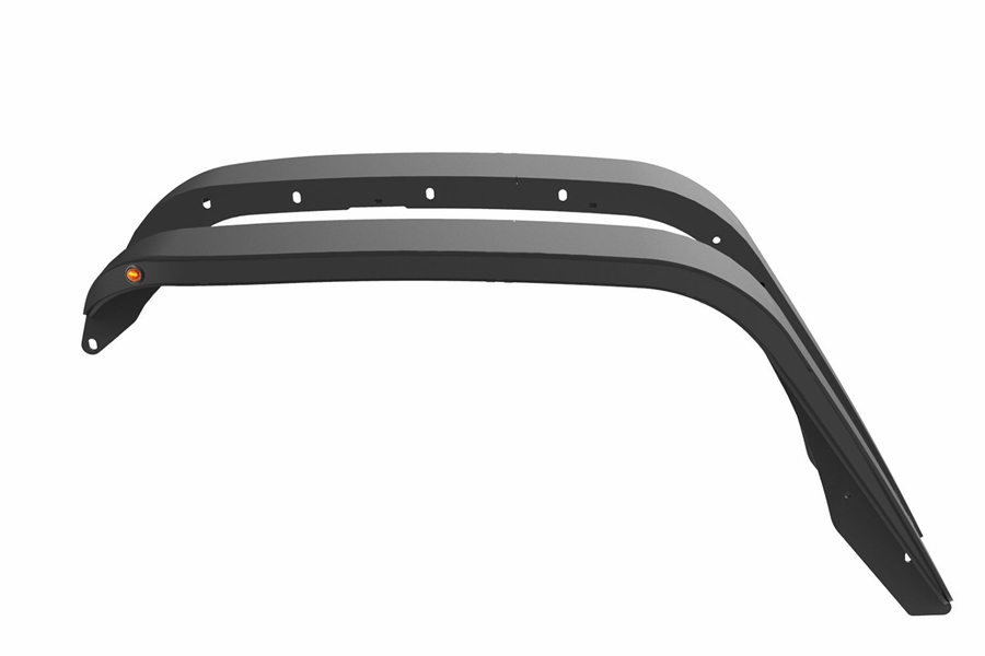 Paramount R-5 Canyon Offroad Fenders, 5.5in Width, Front w/LEDs - JK